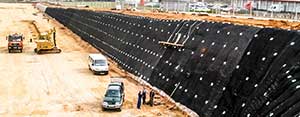 Slope-Stabilisation-with-Geogrid-and-Erosion-controll-mat-300px