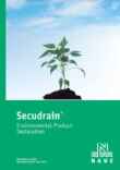 Environmental Product Declaration (EPD) Secudrain®