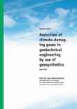 Reduction of climate-damaging gases in geotechnical engineering by use of geosynthetics